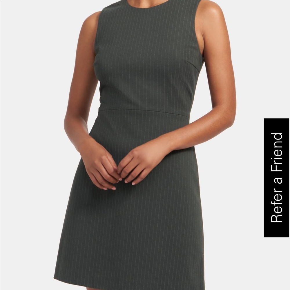 Theory fitted sleeveless dress